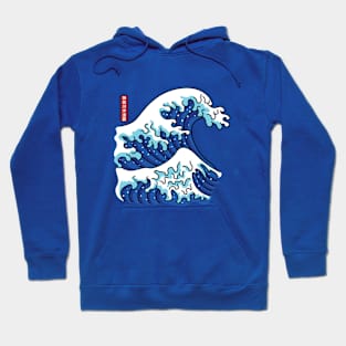 The Great Wave Simple Hoodie